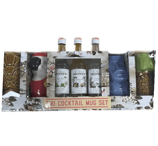 Tiki Cocktail Mug Set 3x25cl