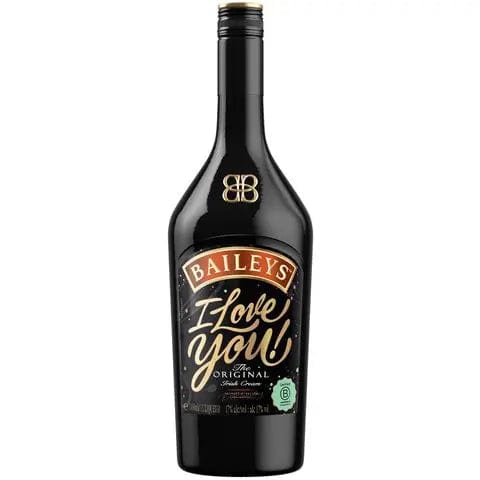 Baileys Original Irish Cream Liqueur Limited Edition 'I Love You!' Bottle 1L