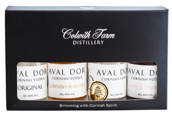 Aval Dor Miniature Vodka Gift Pack 4x5cl