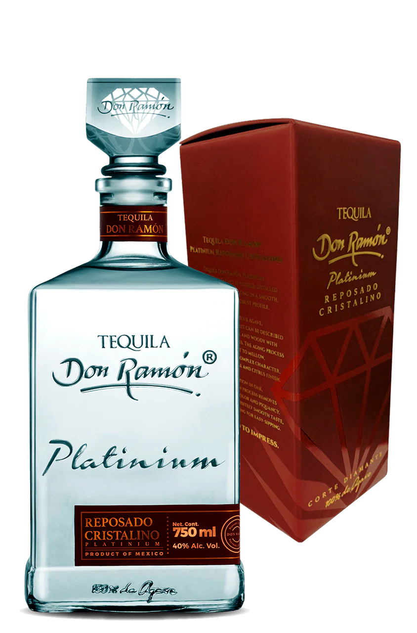 Don Ramón Platinium Reposado Cristalino 70cl