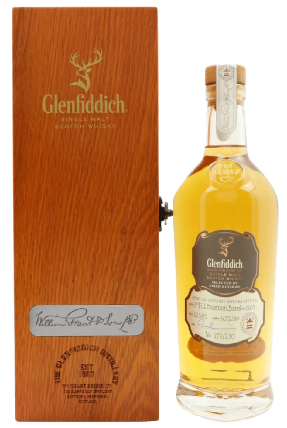 Glenfiddich 2007 Distillery Exclusive Spirit Of Speyside Festival 70cl