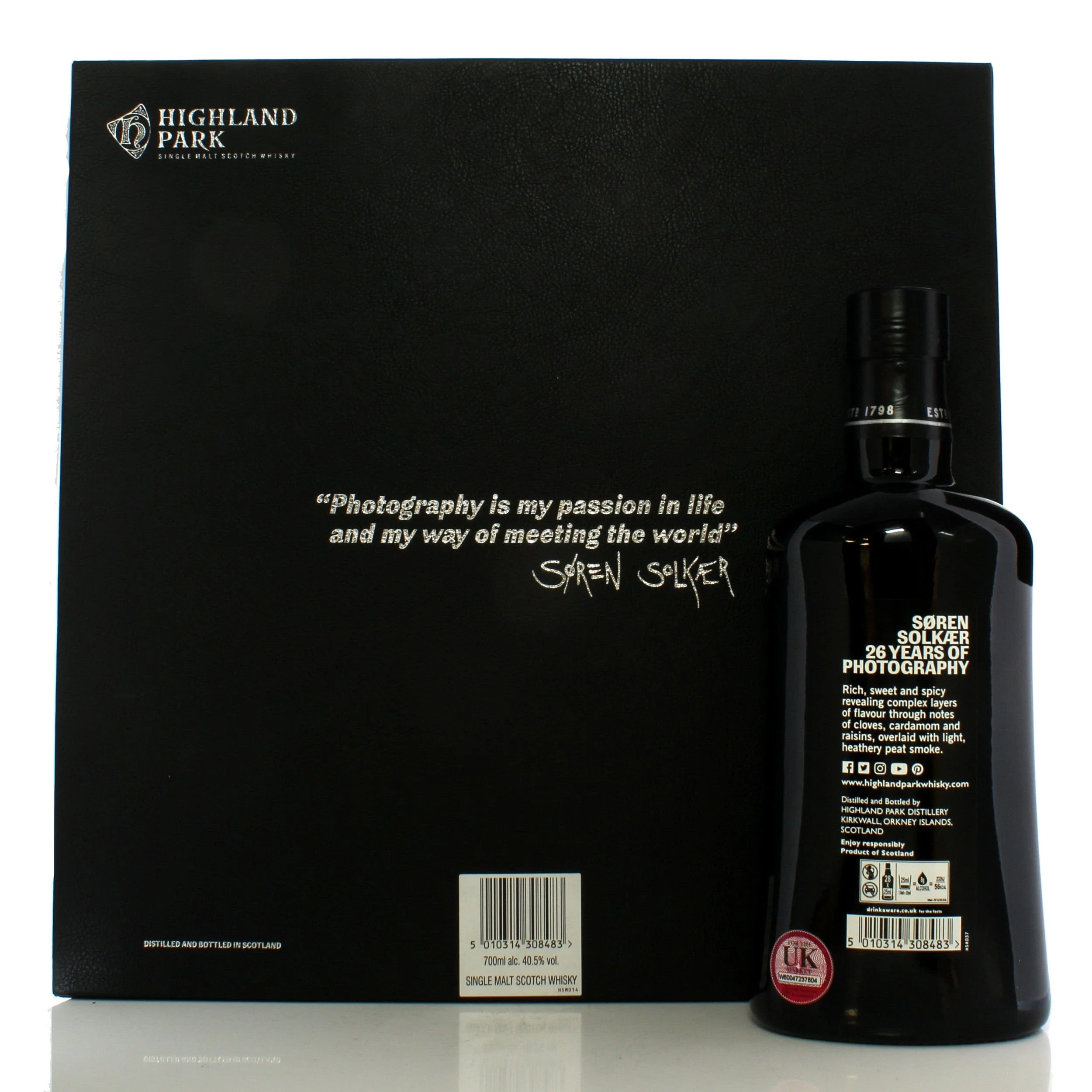 Highland Park 26 Year Old Søren Solkær 26 Years of Photography 70cl - Image 2