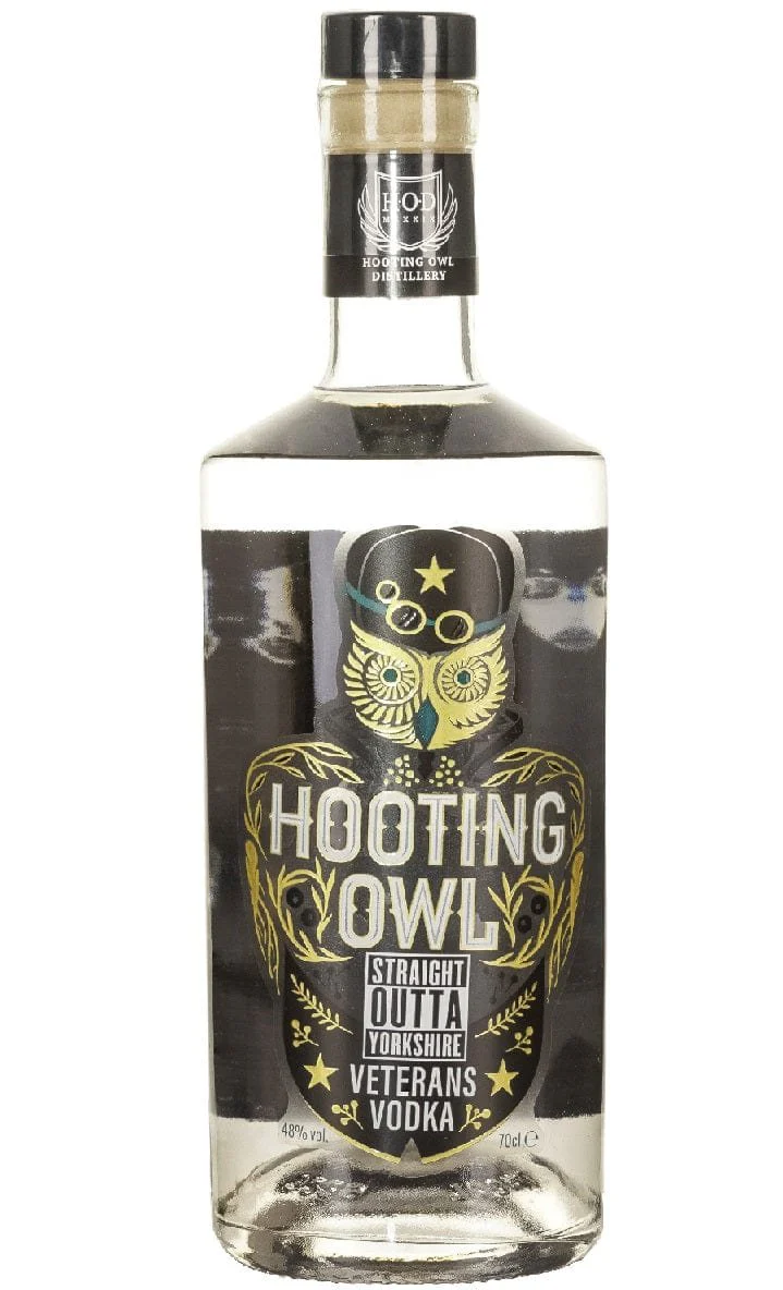 Hooting Owl Veterans Vodka 70cl
