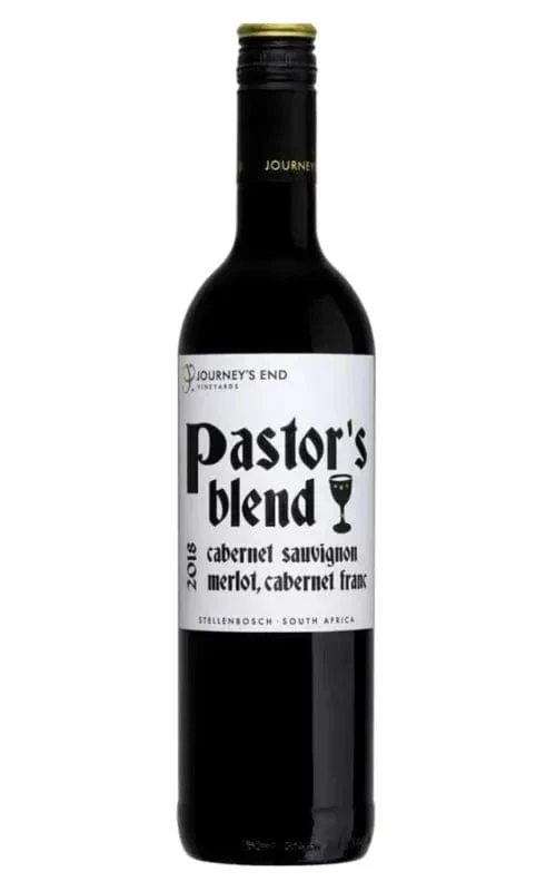 Journey's End The Pastor's Blend Cabernet Merlot 2018 75cl