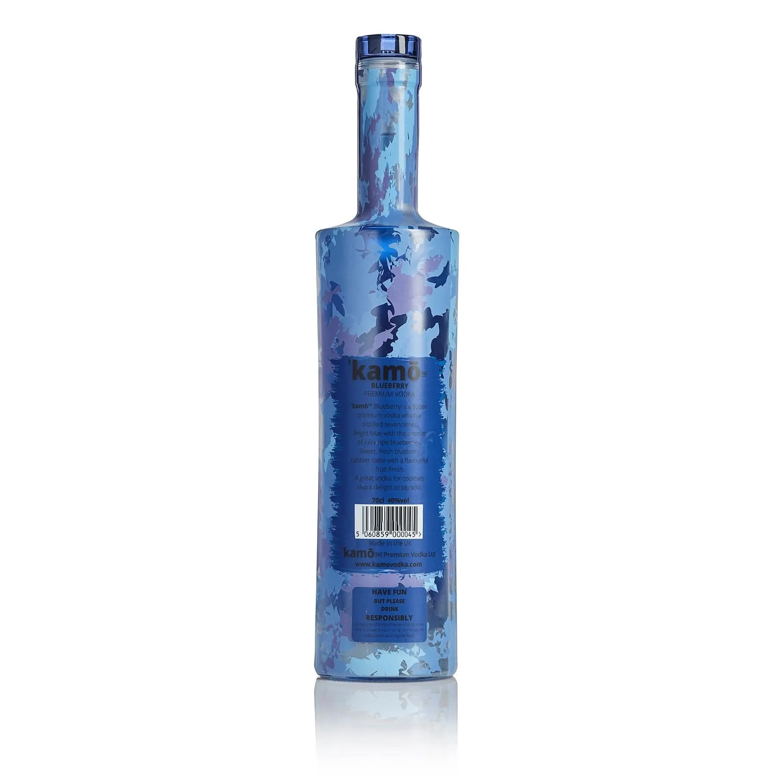 Kamo Blueberry Vodka 70cl - Image 2
