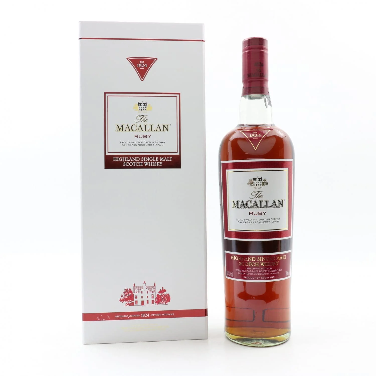 The Macallan Ruby 1824 Series Single Malt Scotch Whisky 70cl