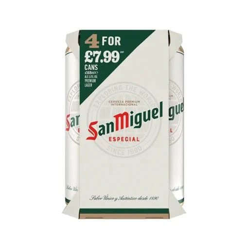 San Miguel Lager Pint Cans 24x568ml PM £7.99