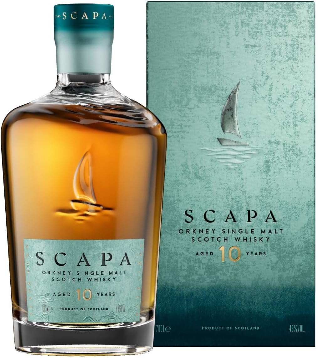 Scapa 10 Year Old Single Malt Scotch Whisky 70cl