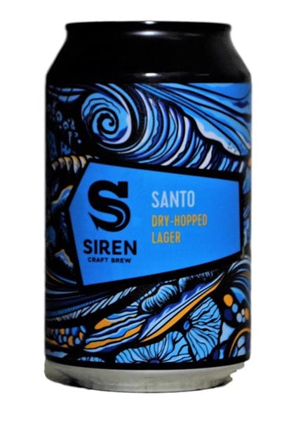 Siren Brewery Santo Cans 12x330ml