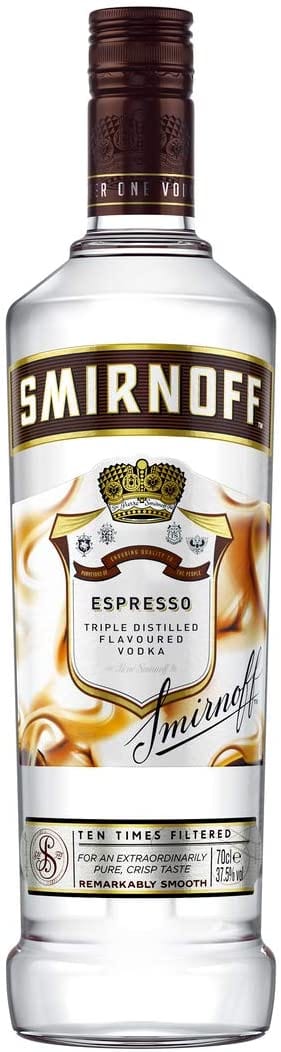 Smirnoff Espresso Flavoured Vodka 70cl