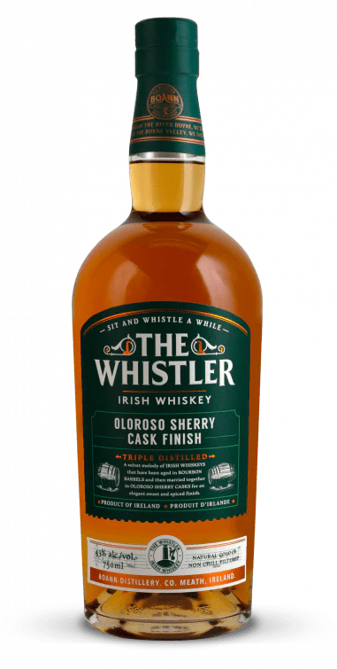 The Whistler Oloroso Sherry Cask Finish Irish Whiskey 70cl