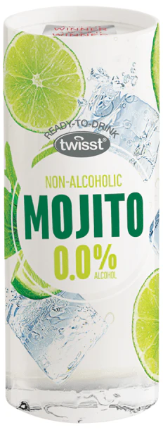 Twisst Non-Alcoholic Mojito Cocktail 12x240ml