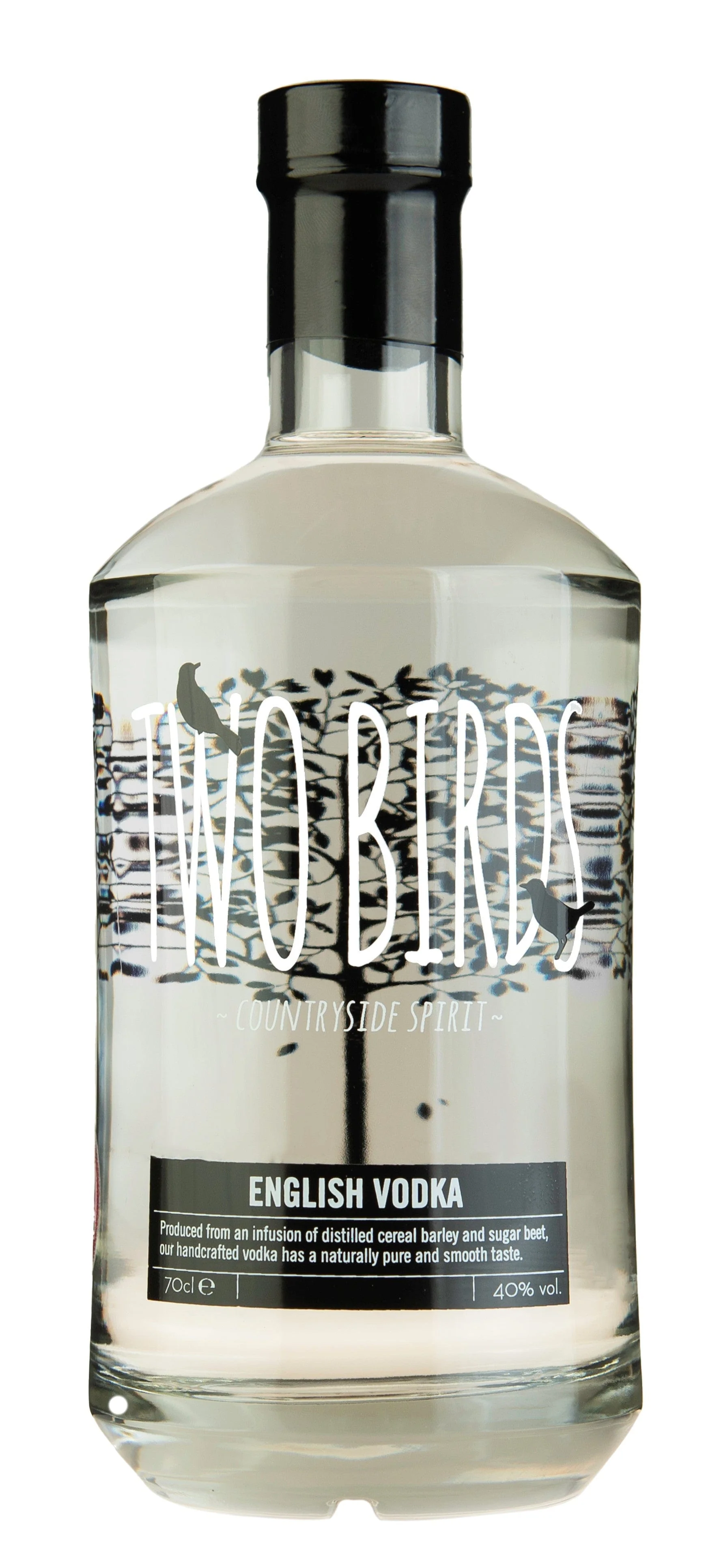 Two Birds English Vodka 70cl